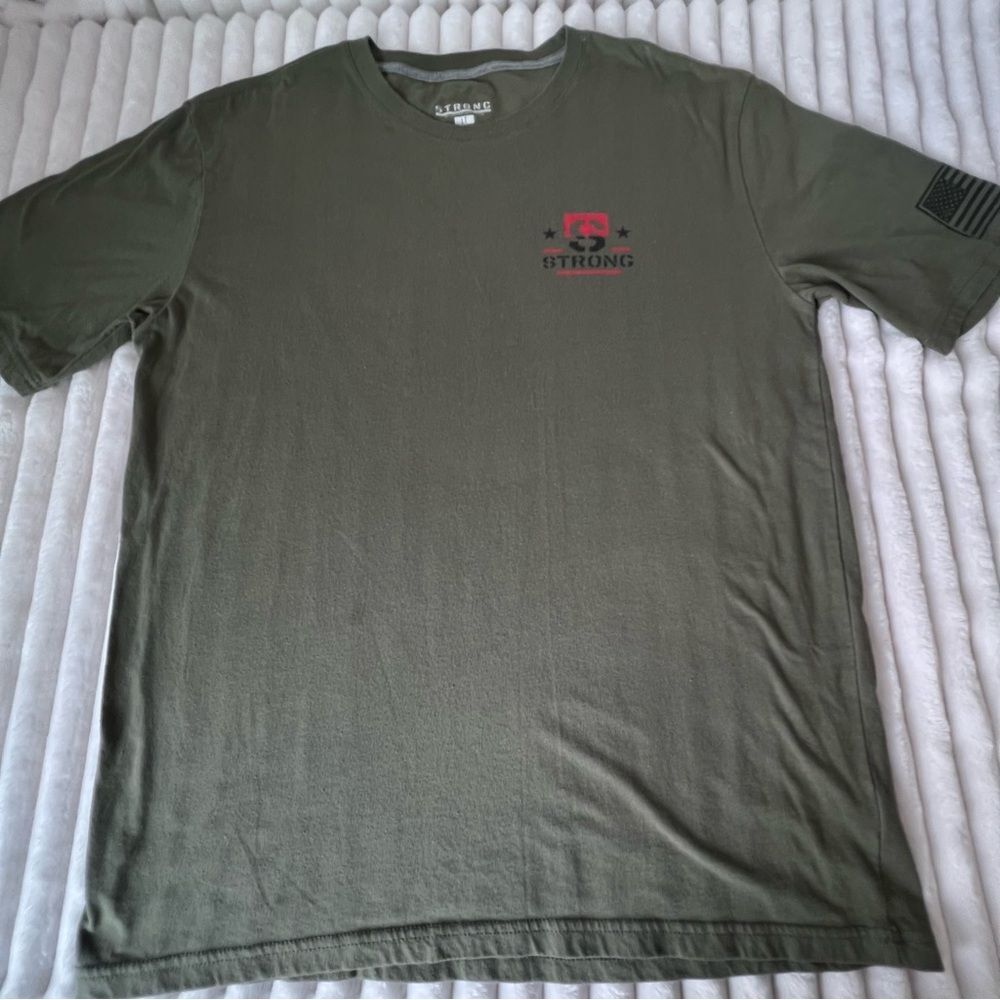 Strong By Lincoln Outfitters Control Max Performance Gear Mens Size LT Mil.Green